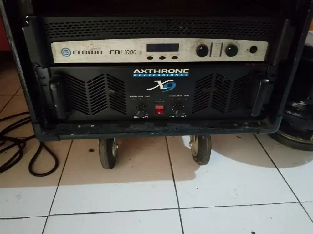 Di jual power Crown CDI1000 & Powe rakitan 25 ampere siap pakai.