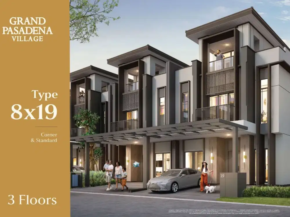 Grand Pasadena Village Rumah Luas Harga 5 Miliar, Siap Tempati