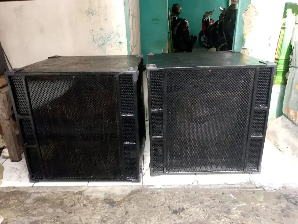 Di jual sound pasif box SPL 15 inch sepasang siap pakai