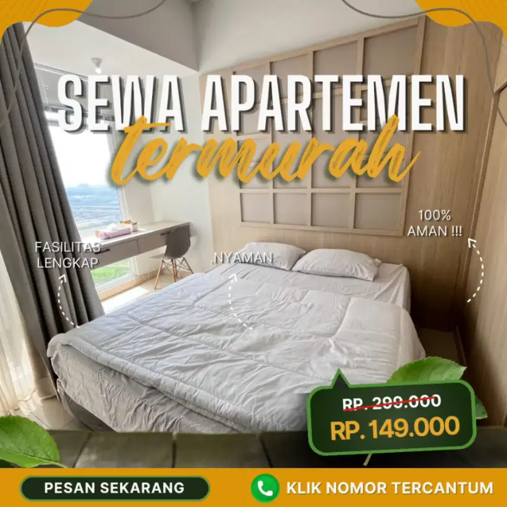 Sewa apartemen Sayana Harapan Indah Bekasi Harian/Transit termurah