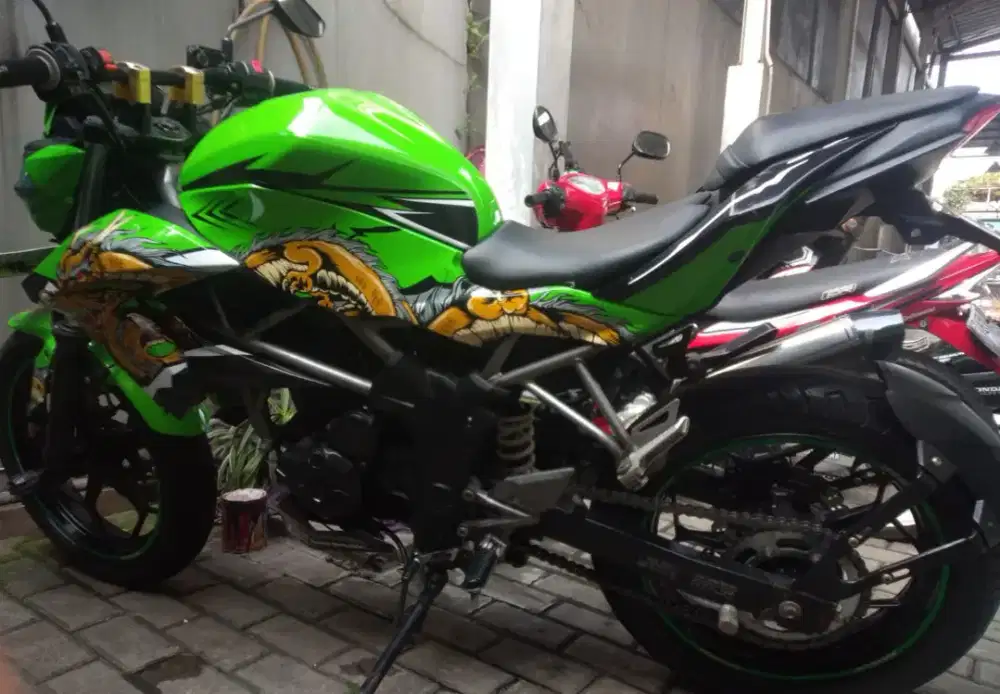 Ninja mono thn2014 surat komplit ,siap gas ,PLN on semua