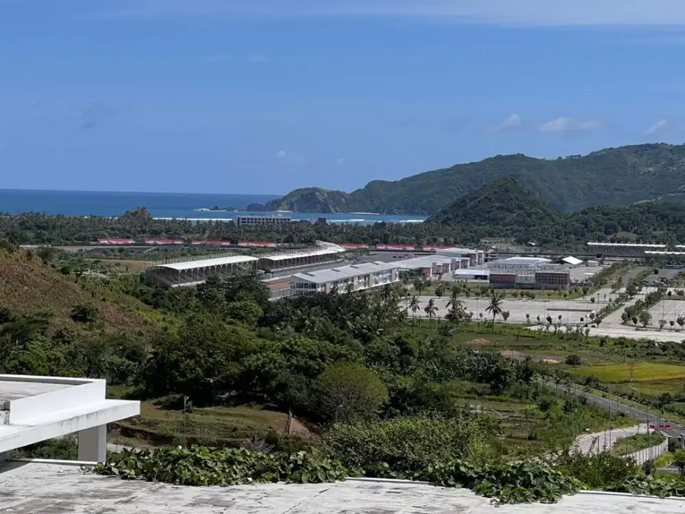 Tanah view laut lokasi premium di sentral Kuta Mandalika