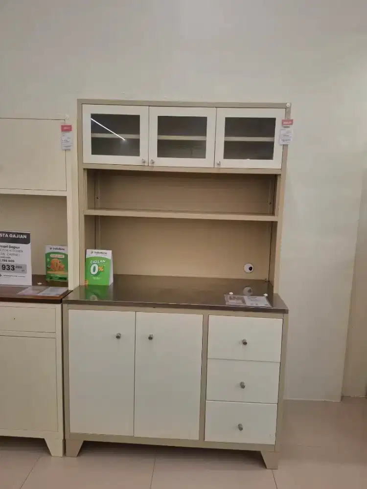 LEMARI DAPUR BESI STAINLESS STEEL 3JT AN