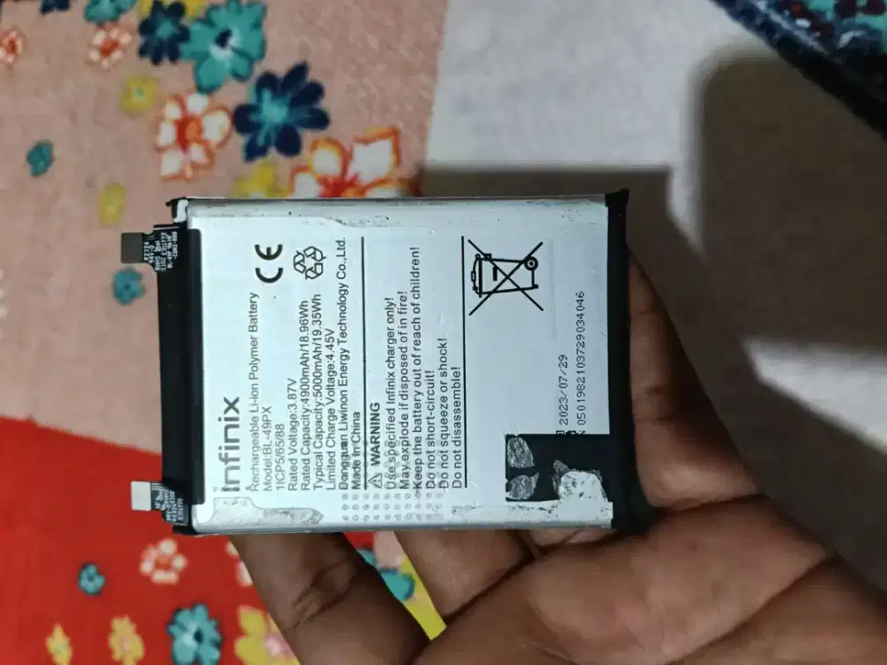 Baterai Infinix Note 30 Pro