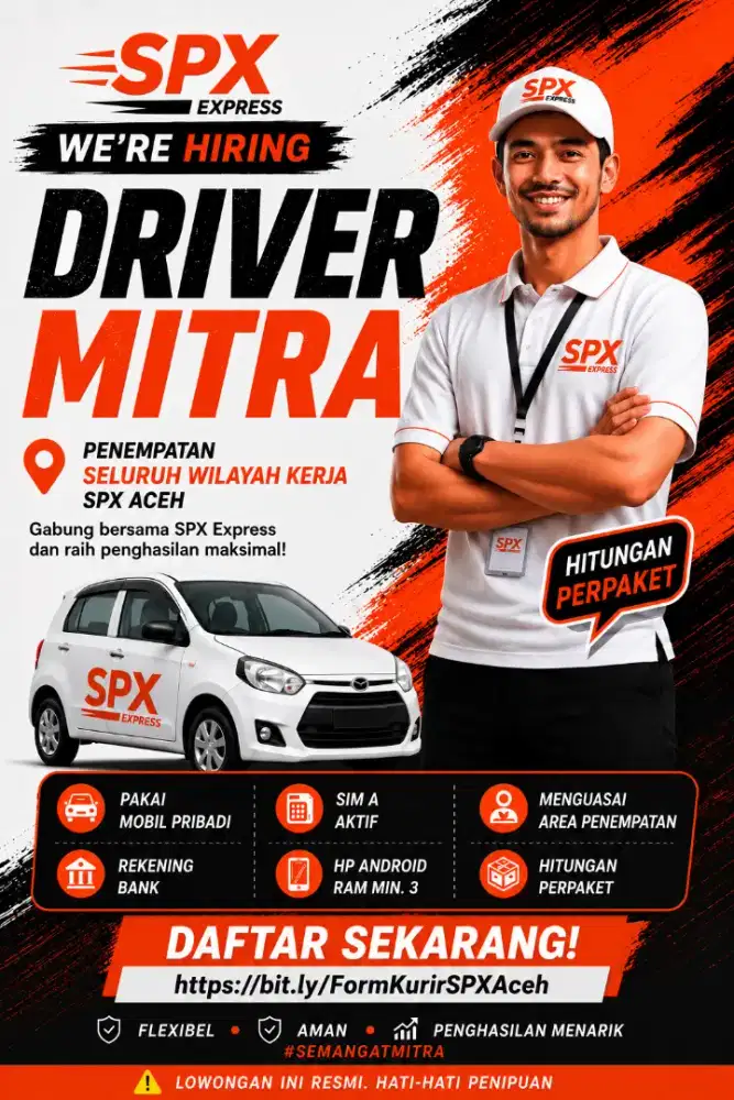 DRIVER MITRA SPX KOTA JUANG