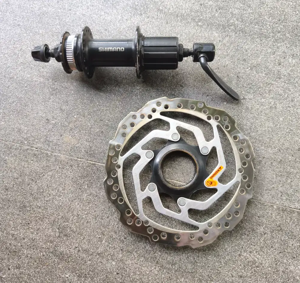 hub freehub shimano FH-TX505 32H centerlock disk hub belakang saja