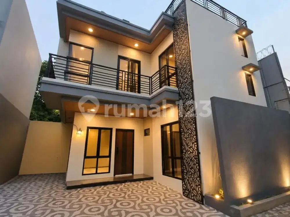 Rumah Baru 2.5 Lantai di Kukusan Depok - Akses Mudah ke Ui dan Tol Cijago