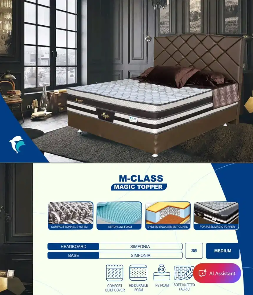 Springbed Ocean M Class | Wilco Furniture