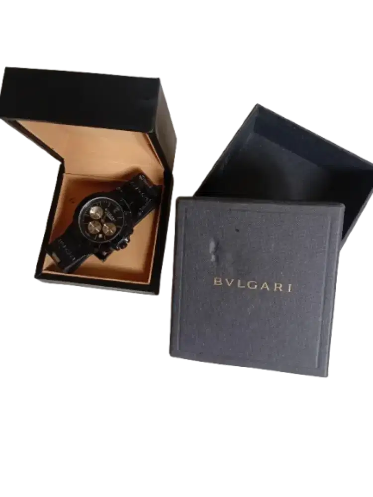 Jam automatic Bvl mesin macet krono jalan box cakep