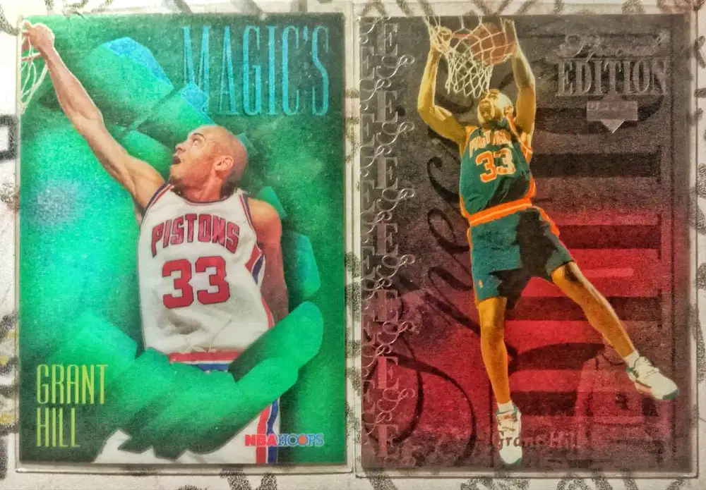 Koleksi kartu basket NBA thn 90-an
