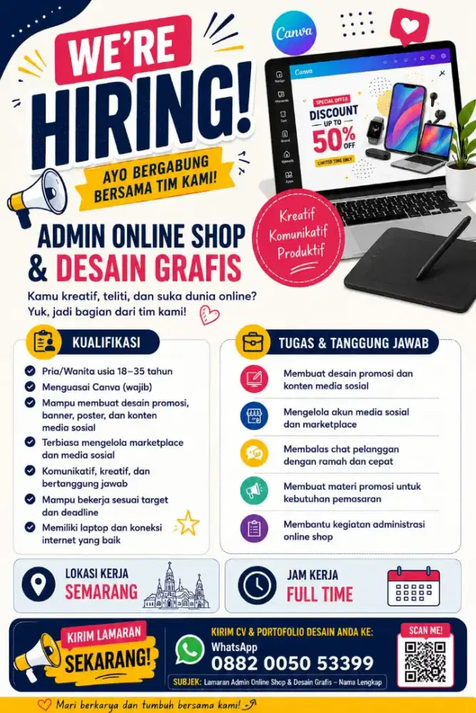 Loker Admin Online