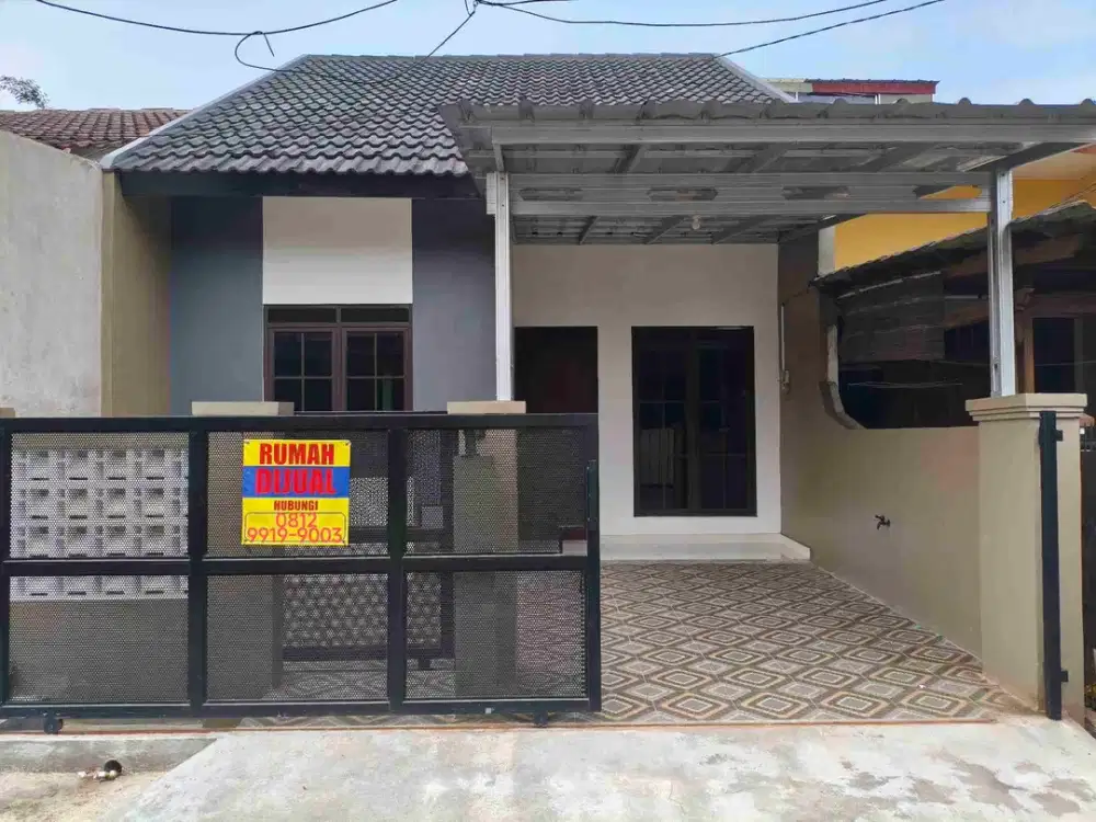 Vila Dago Pamulang full Renovasi seperti rumah baru, 15 menit stasiun KRL, dekat BSD