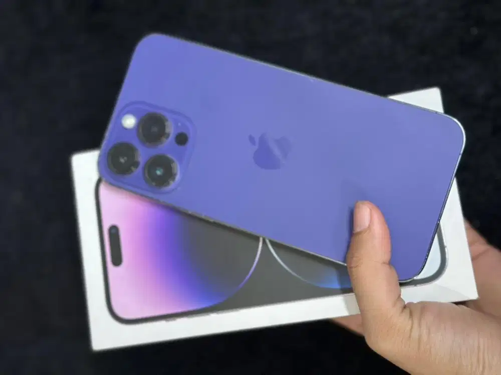 Iphone 14 promax 128gb ibox deep purple