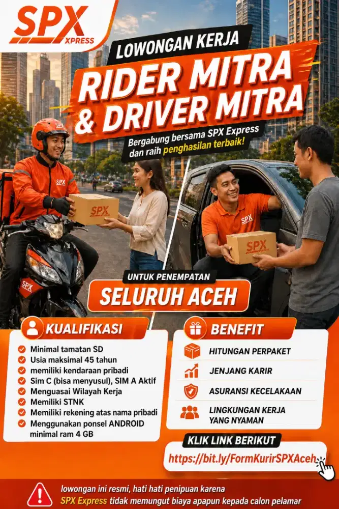 Rider spx area Banda caeh