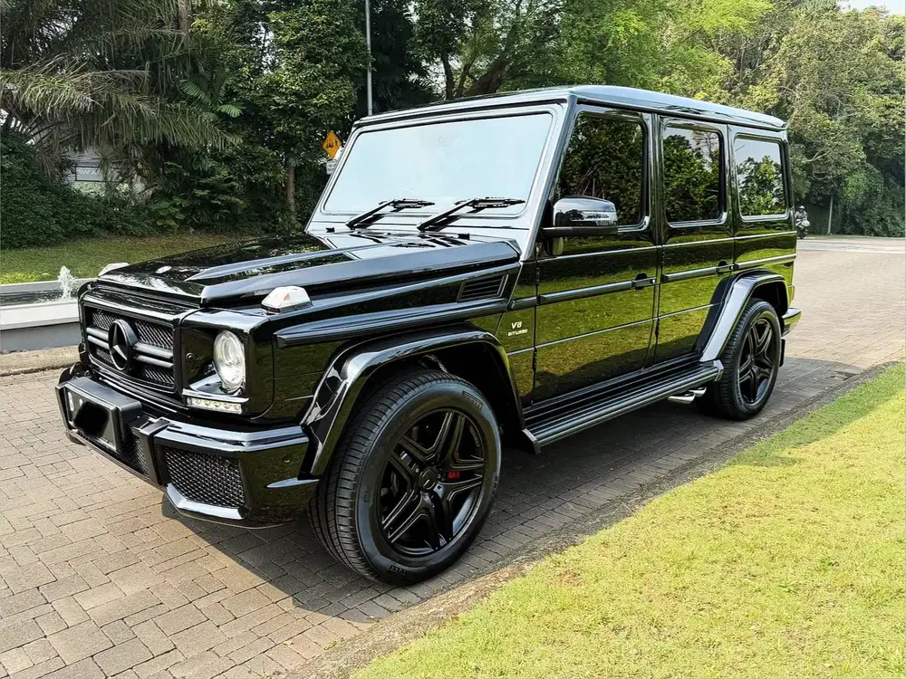 Mercedes Benz G63 AMG W463 5.5L V8 Bi-Turbo 2013 Hitam Black 2012 2014
