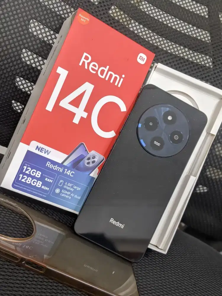 Redmi 14c Ram 12GB 6+6/128GB Lengkap