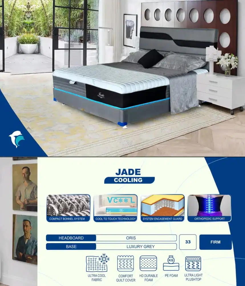 Springbed Ocean Jade | Wilco Furniture
