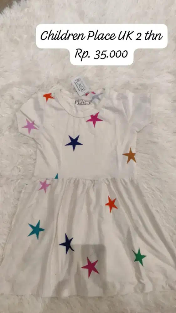 Baju anak murah belum pernah di pakai