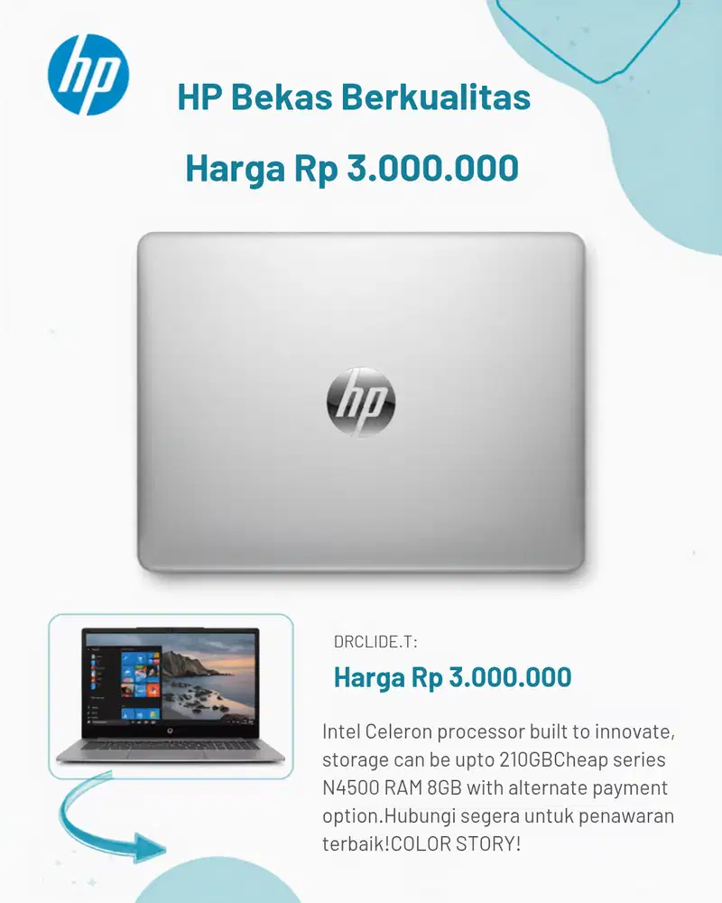 Jual Cepat Laptop Hp
