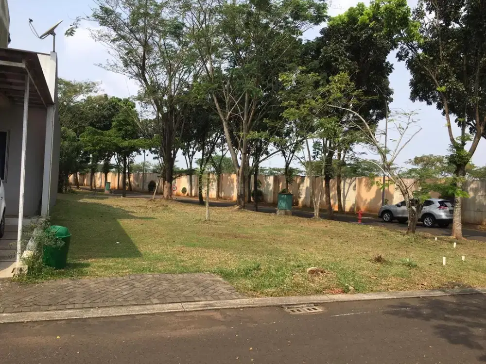 JUAL KAVLING DALAM CLUSTER POSISI HOOK SHM DI BSD CITY!