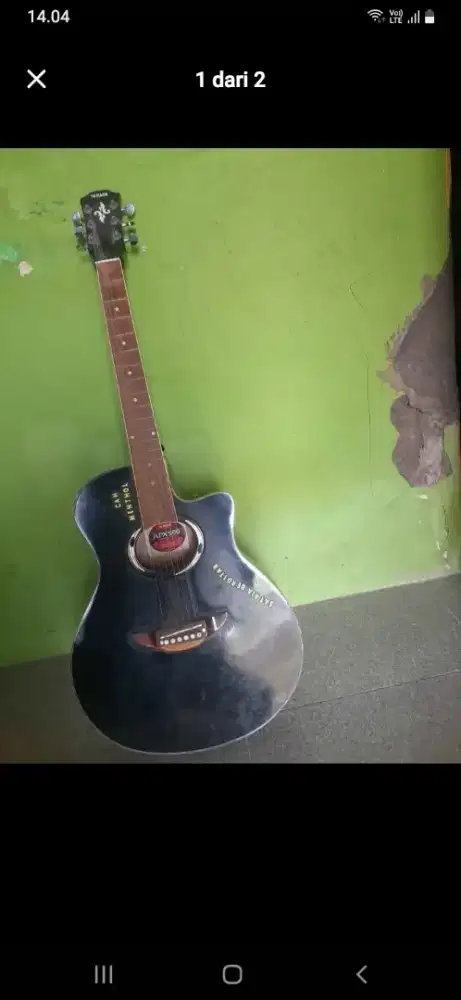 Gitar Merk Yamaha Masih Bagus