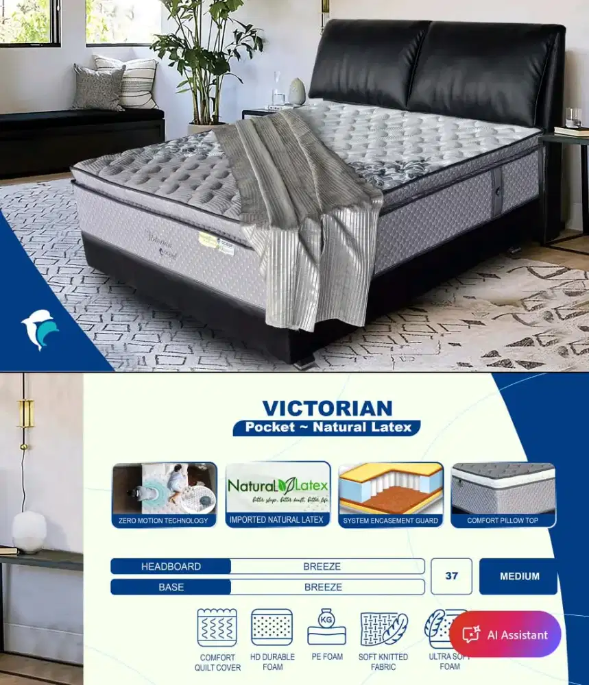 Springbed Ocean Victorian | Wilco Furniture