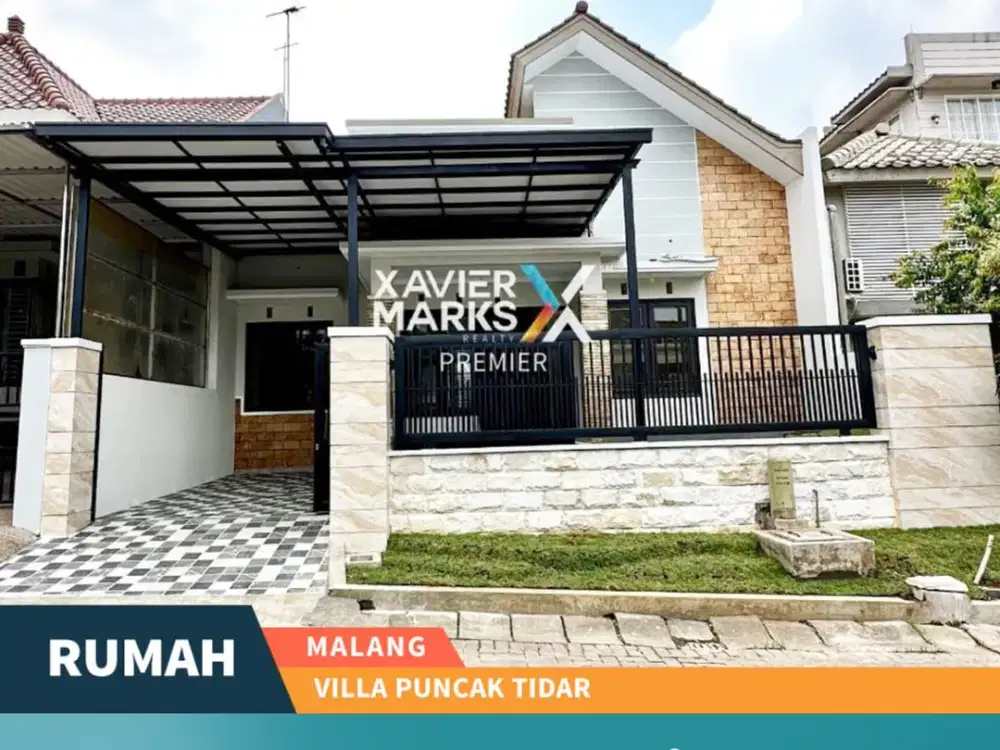 Dijual Rumah di Villa Puncak Tidar Malang Nyaman Homey