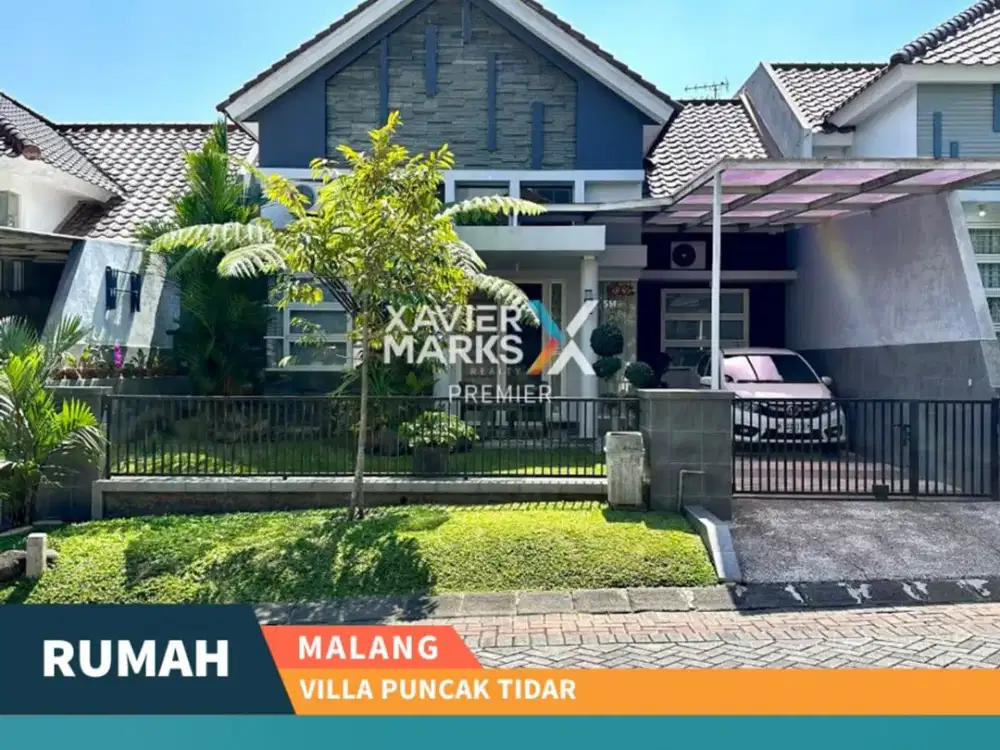 Dijual Rumah di Villa Puncak Tidar Malang Dekat Mall dan Kampus