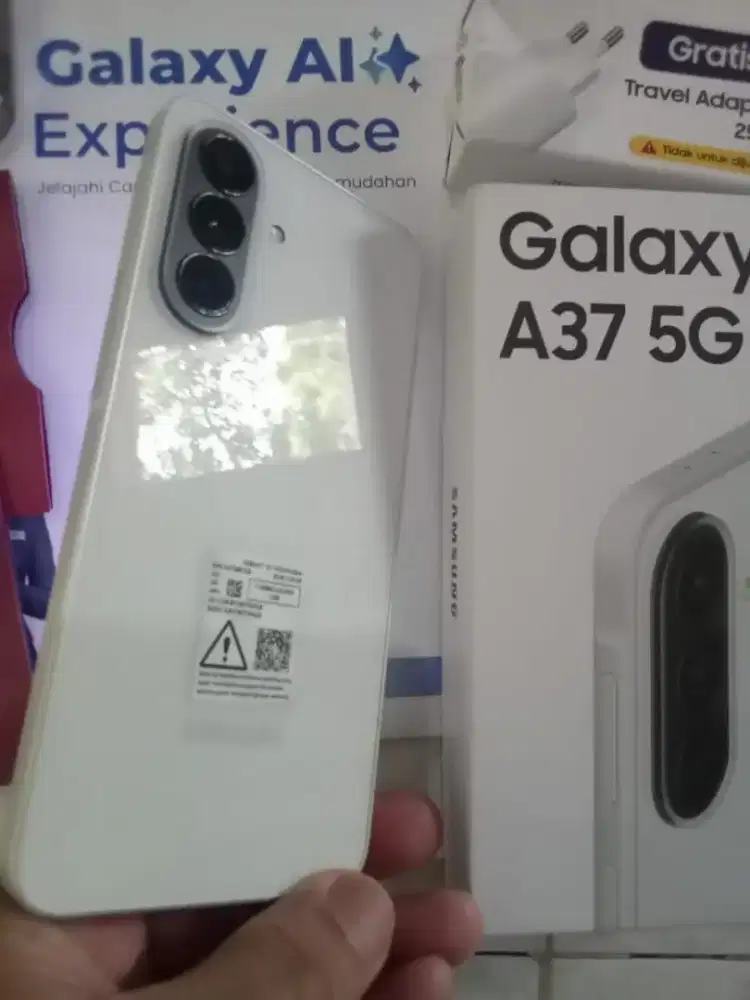 Samsung A37 5G mulus beli Di samsung Asli full Garansi  Like New