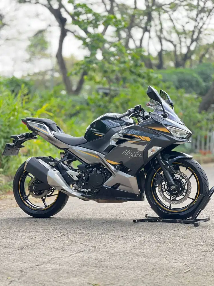 KAWASAKI NEW NINJA 250 FI ABS MDP KEYLESS GREY 2022 KM LOW PAJAK ON