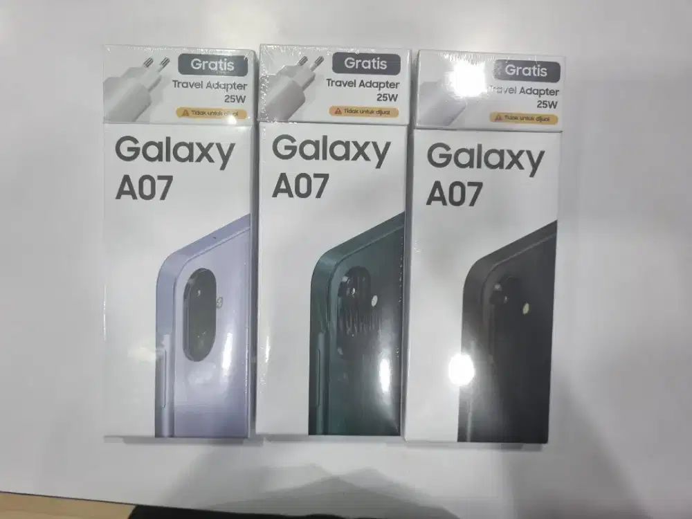 Samsung a07 baru masih segel