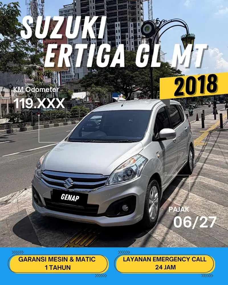 SUZUKI ERTIGA GL MT MANUAL 2018 GENAP