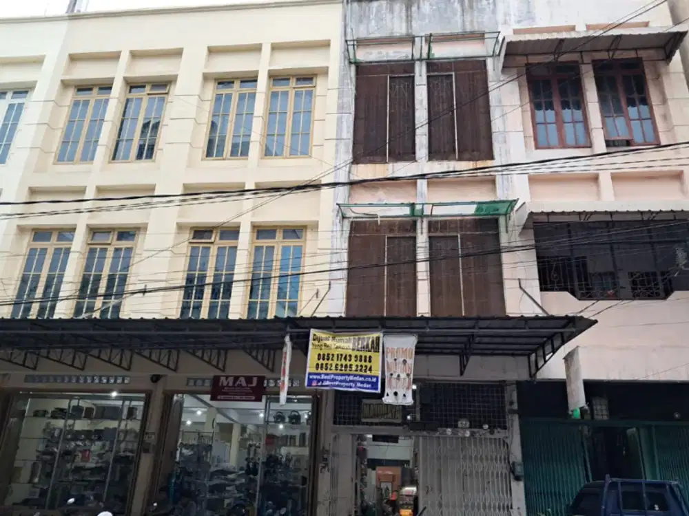 Ruko Bisnis Daerah Medan Timur - Dekat MT Haryono - Jl Bawean