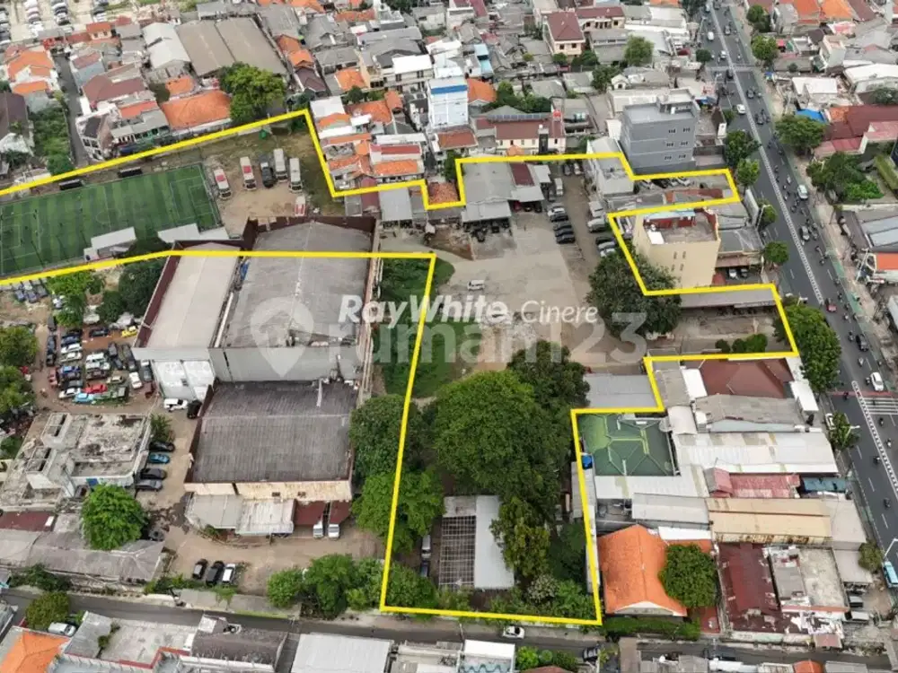 Tanah 12.276 m² Strategis di Dewi Sartika Cawang Dekat Whoosh & Bandara Halim