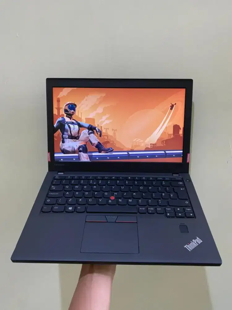 Lenovo ThinkPad X270 Fingerprint Type C Dual Battery Normal Siap Pakai