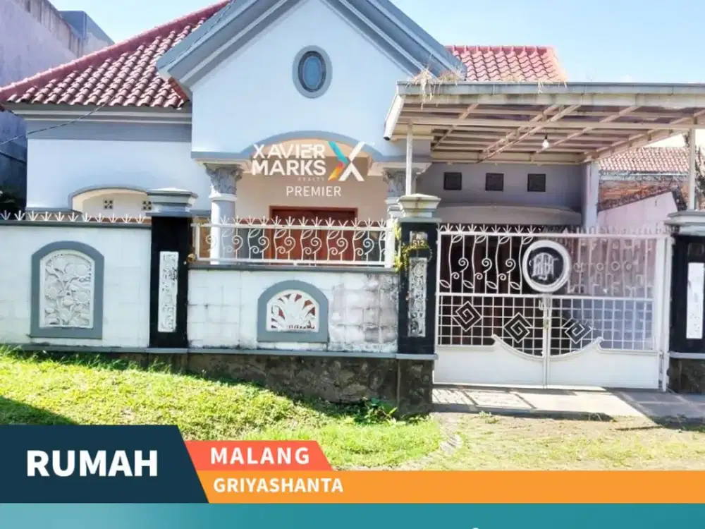 Dijual Rumah Tengah Kota di Griyashanta Suhat Lowokwaru Malang