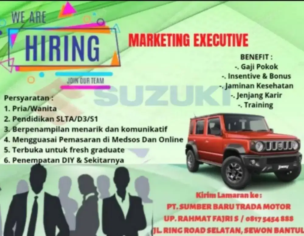 Sales Otomotif Suzuki Mobil