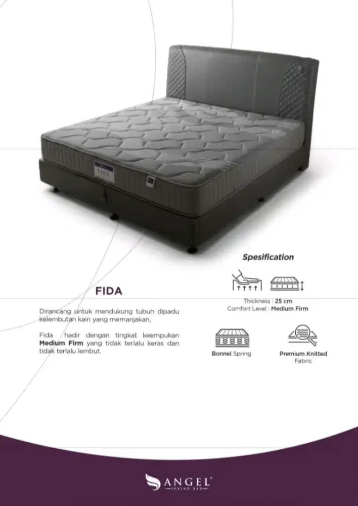 Springbed Angel Fida | Wilco Furniture Palembang