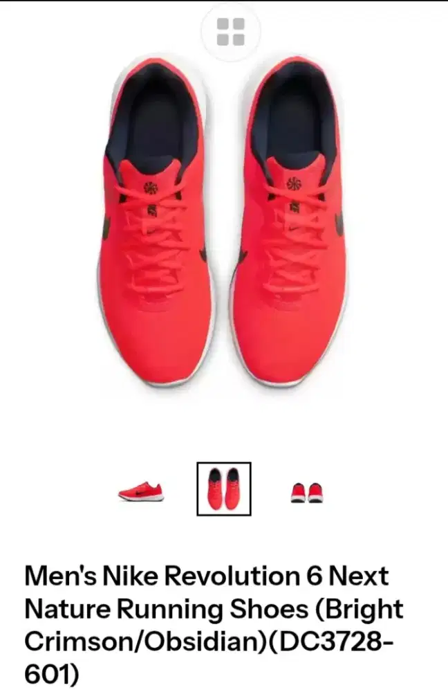 Men's Nike Revolution 6 Next Nature Running Shoes