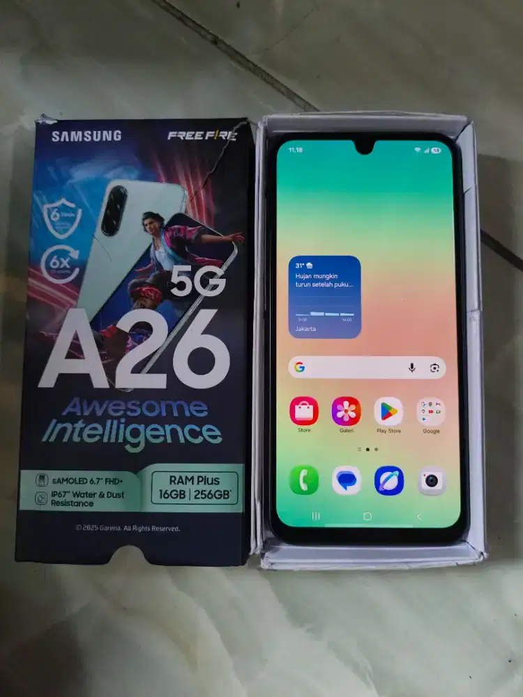 Samsung A26 5G (16/256).