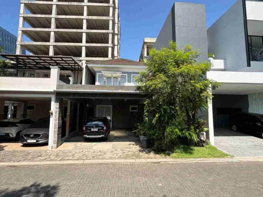 Rumah Semi Furnished Cakep Cluster Frangipani De Park BSD