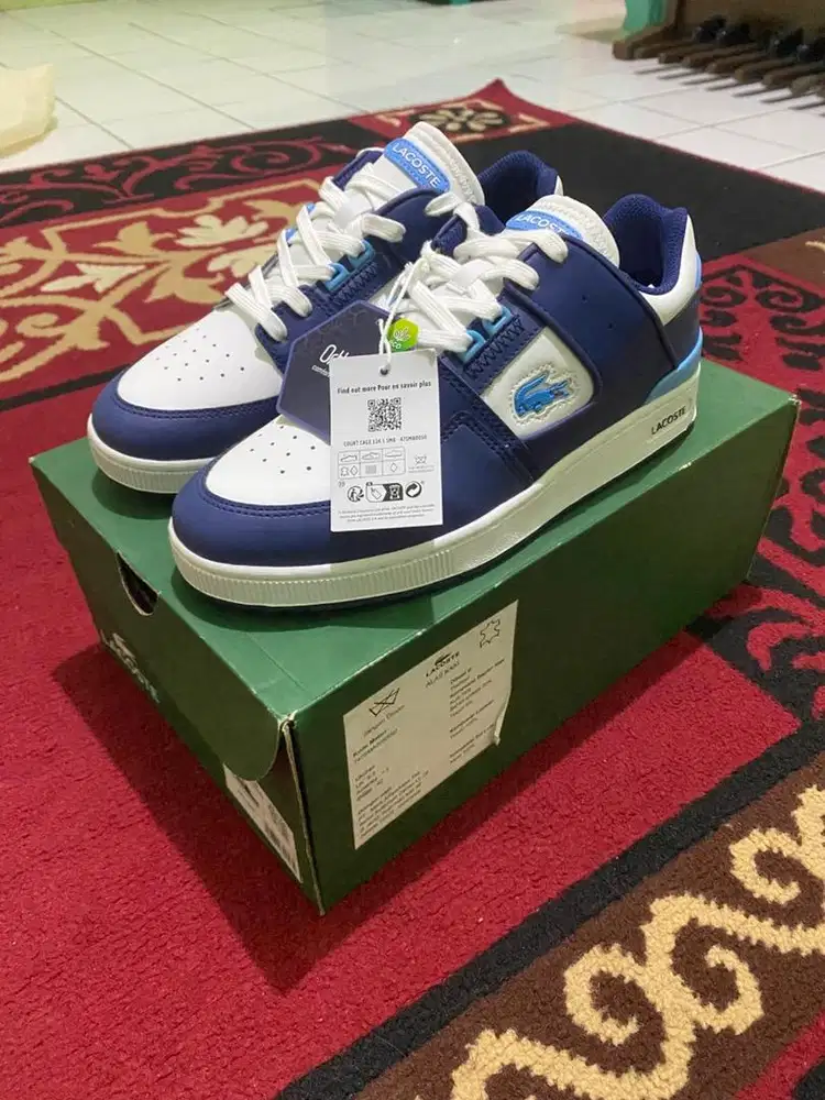 BU!! Sepatu Lacoste Court Cage Original Made in Thailand