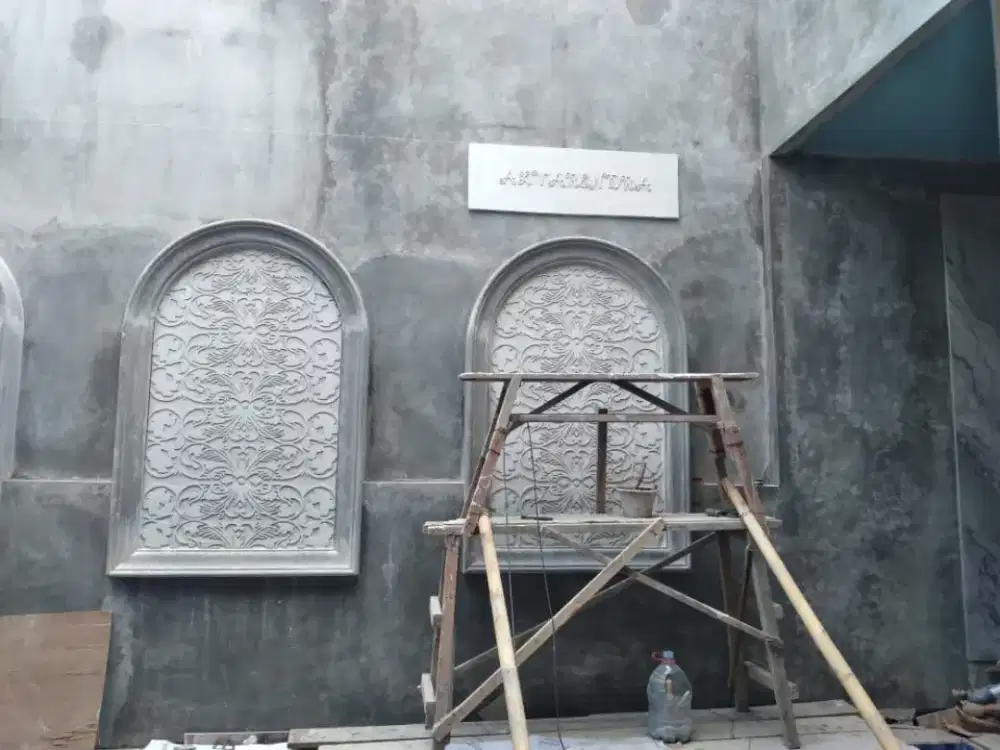 Krawangan GRC Mihrab Masjid Minimalis Dekat SMPN 75 Jakarta Barat