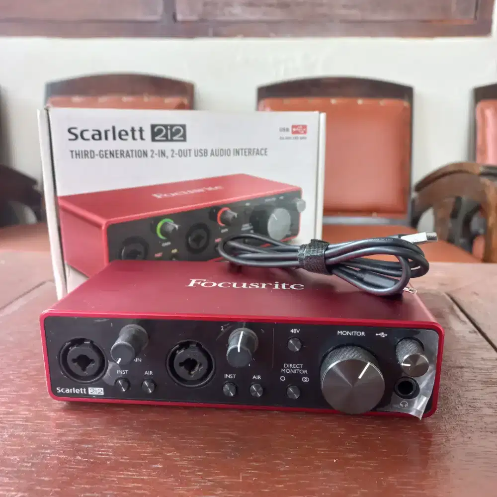 Focusrite 2i2 gen 3 second Normal