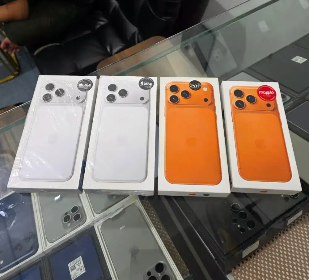 iPhone 17 Pro max 256GB iBox Baru masih segel Garansi resmi