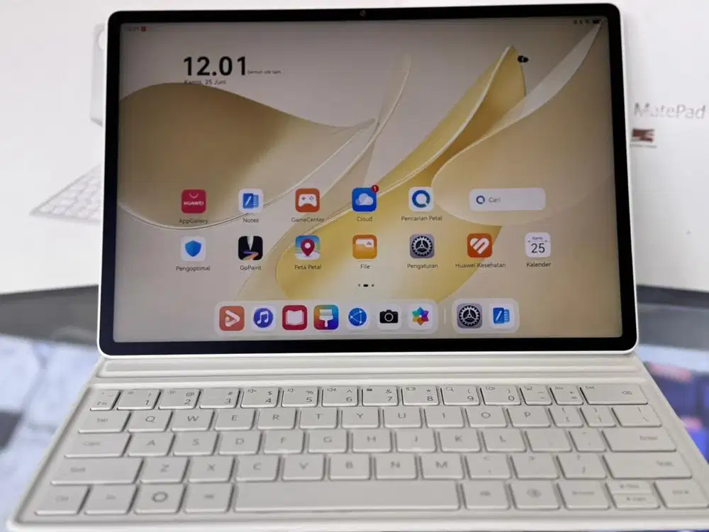 Huawei Matepad 12x 12/256gb White Fullset Mulus + Keyboard Ori