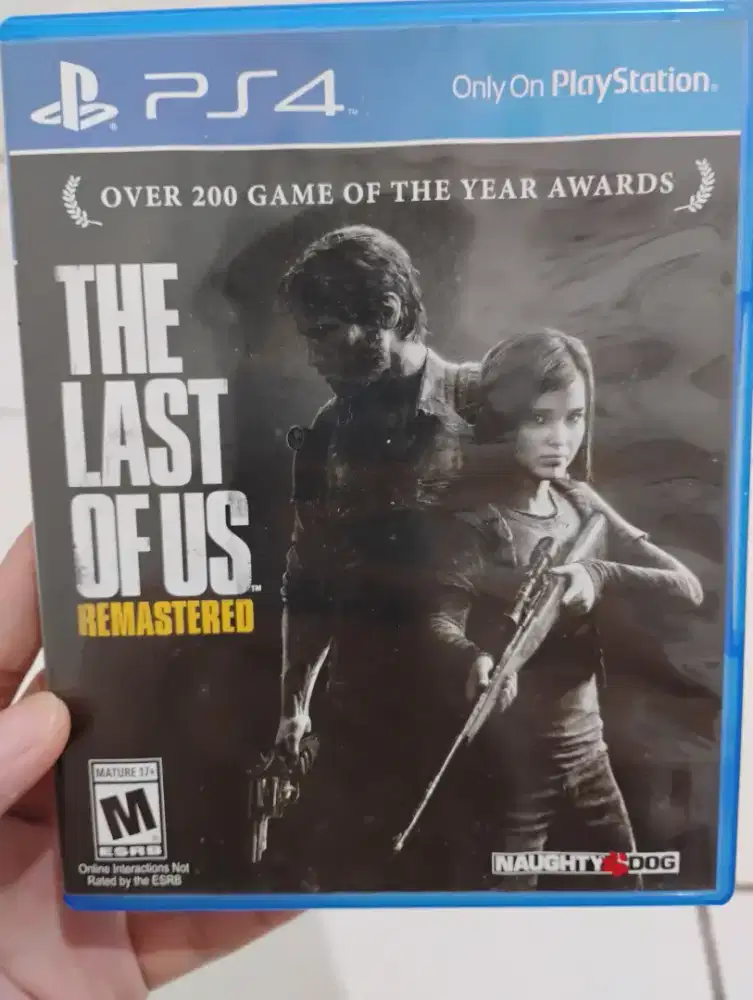 Kaset PS4 The Last of Us Remastered