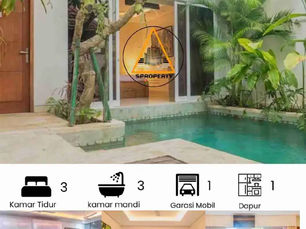 DISEWAKAN VILLA TYPE MINIMALIS NUSA DUA - BALI