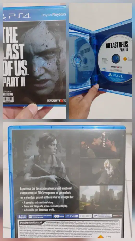 Kaset PS4 The Last of Us part 2