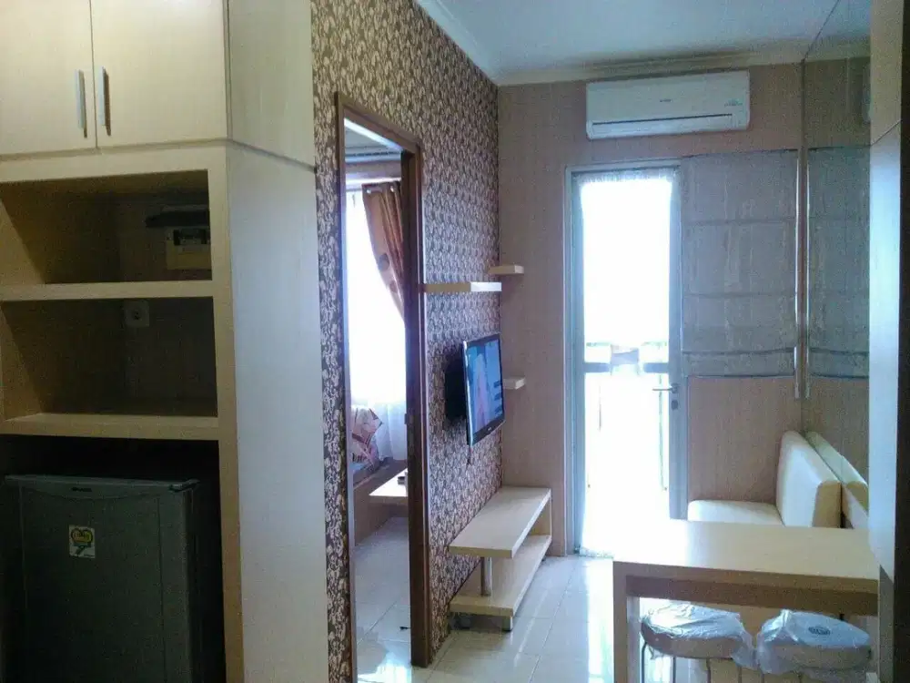 Apartemen Maple Park 1BR Furnished Bagus, Harga Nego, Lokasi Strategis di Jakarta Utara